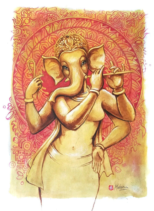 Vinayaki, the female form of Lord Ganesh - Ganeshism Studio Gallery