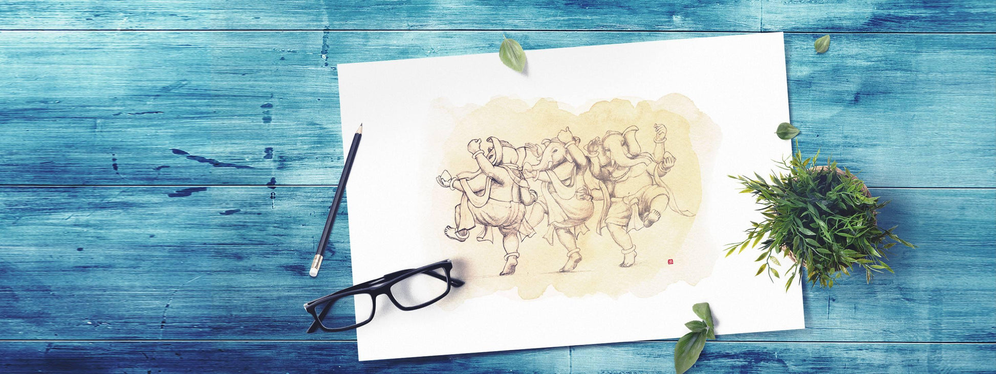 Cosmic Dance - PRINTS-LE-Ganeshism
