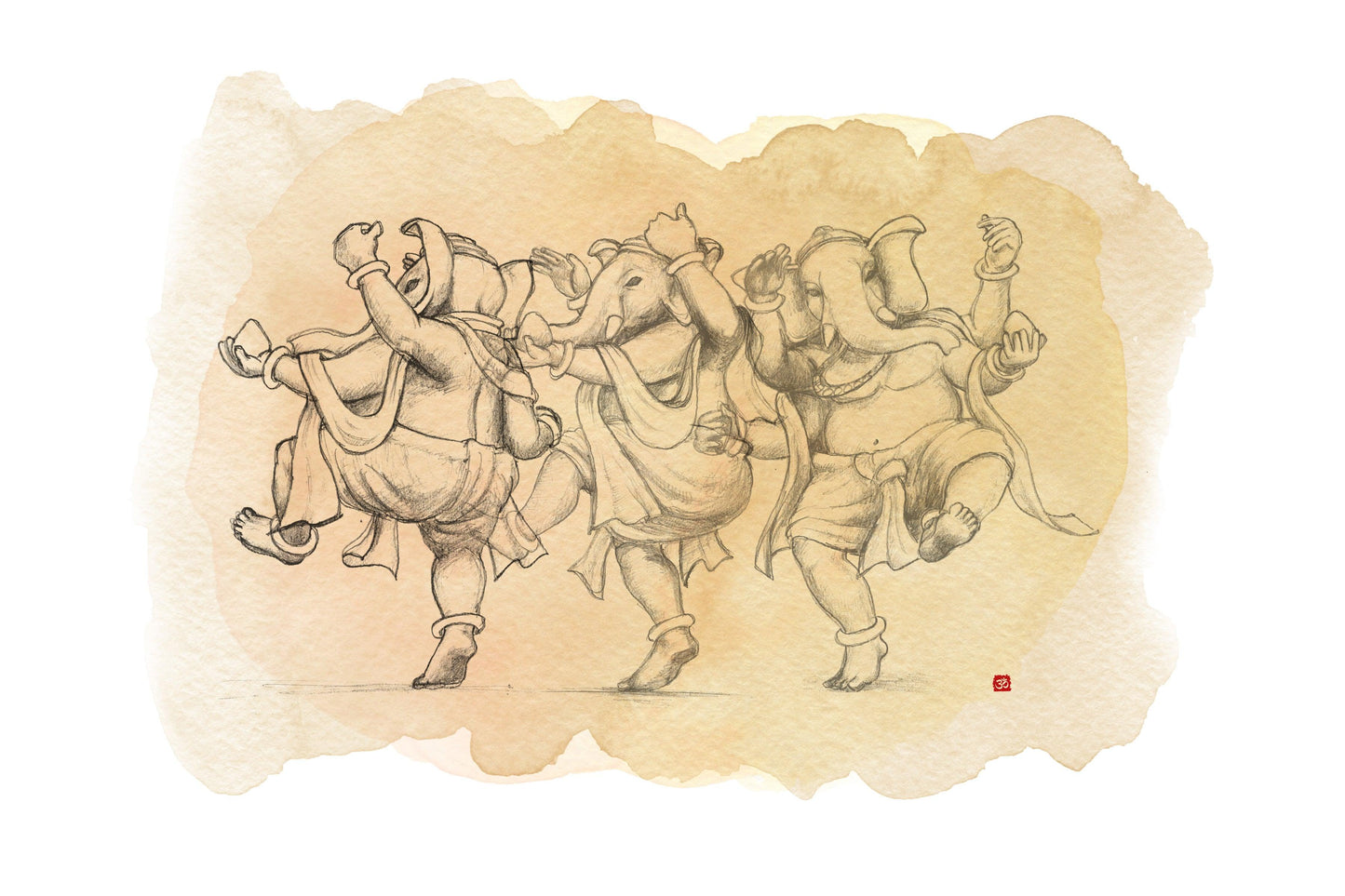 Cosmic Dance - PRINTS-LE-Ganeshism