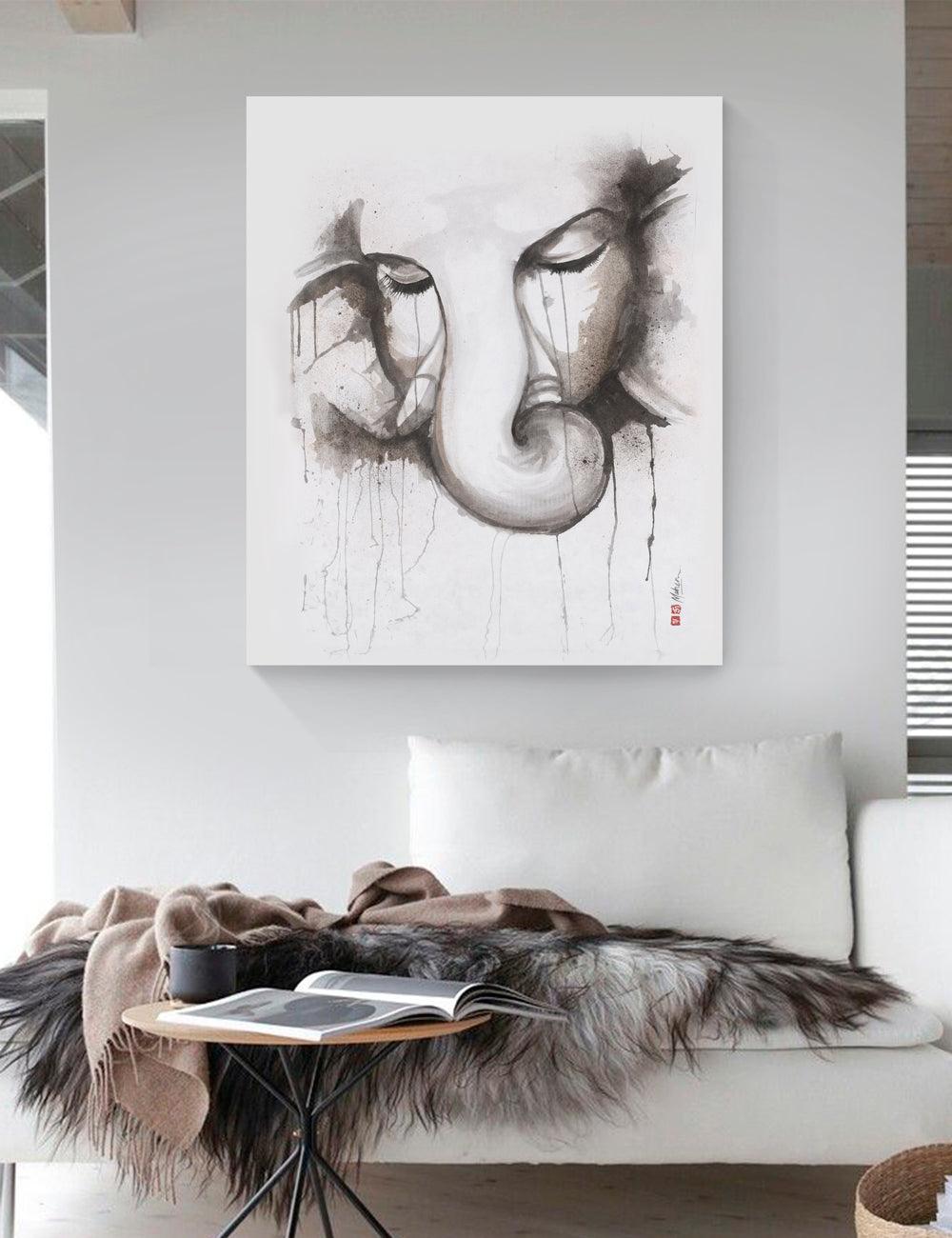 Letting Go - PRINTS - Ganeshism Studio Gallery