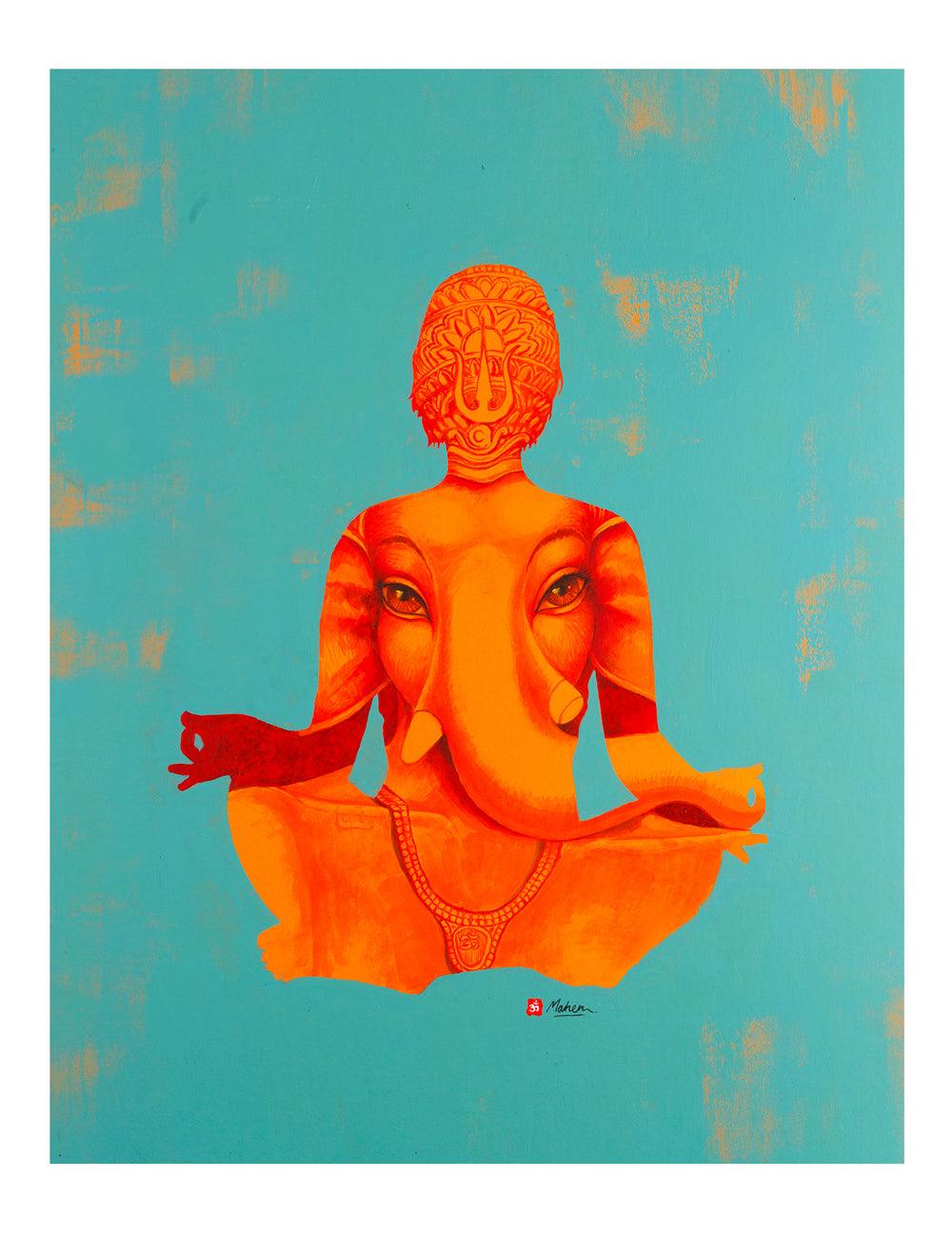 Meditation - PRINTS-BF-Ganeshism