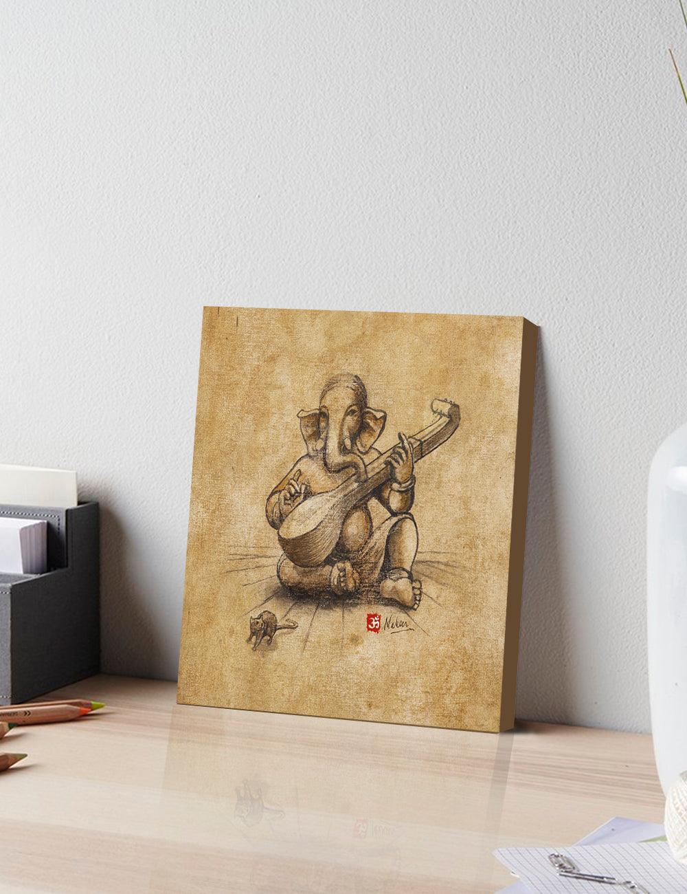 Sitar Player - PRINTS-BF-Ganeshism