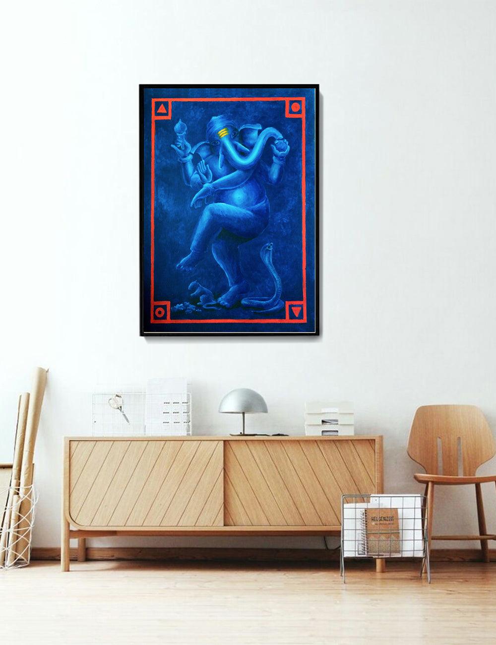 Dance of Creation I - PRINTS-BF-Ganeshism