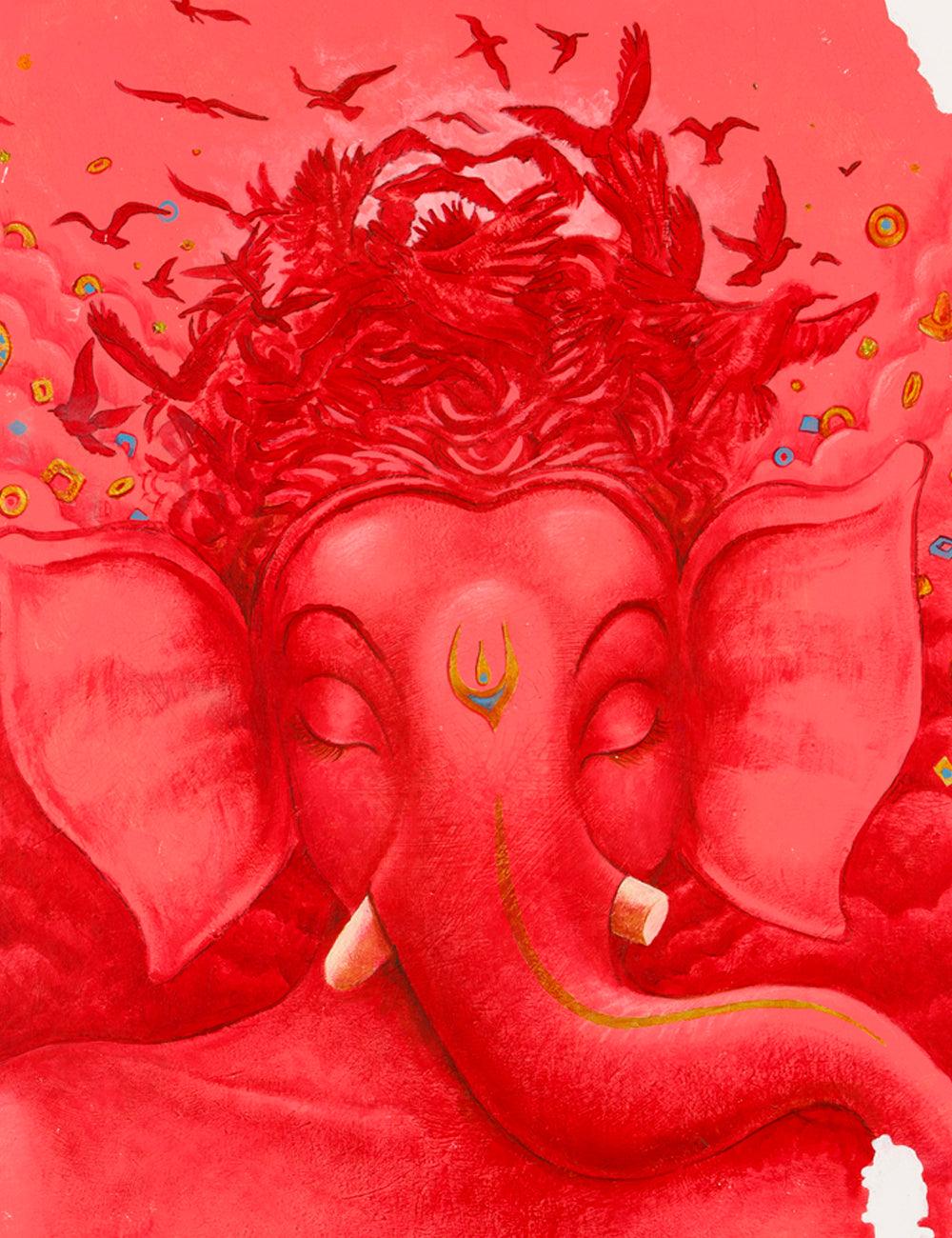 Thousands petals of Lotus in Pink - ORIGINAL-OR-Ganeshism
