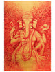 Vinayaki in Red and Gold - PRINTS