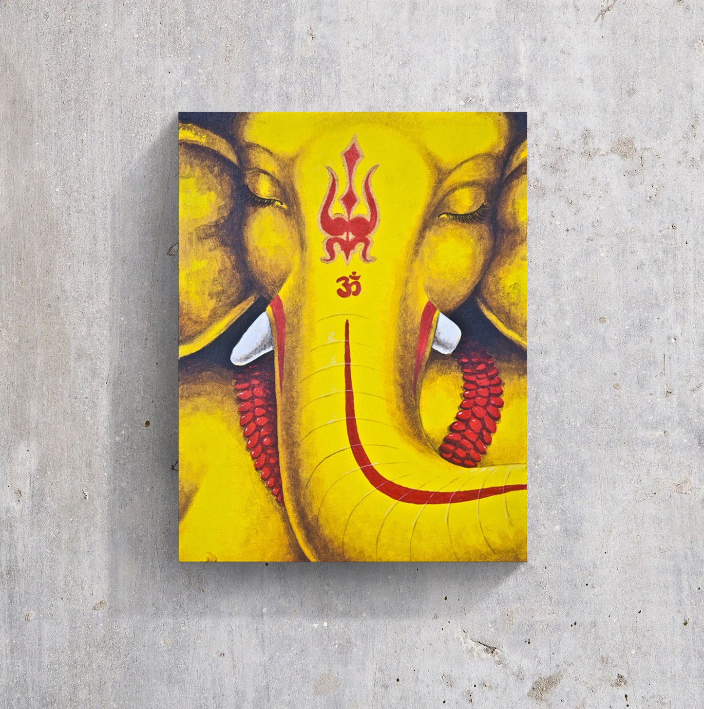 Moods in Light Blue and Red - PRINTS-BF-Ganeshism