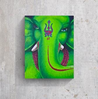 Moods in Light Blue and Red - PRINTS-BF-Ganeshism