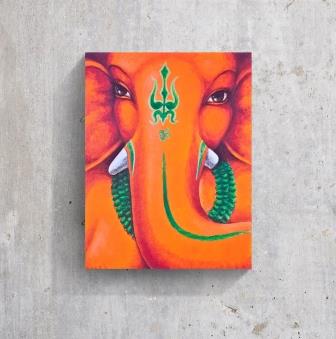 Moods in Light Blue and Red - PRINTS-BF-Ganeshism