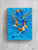 Dancing Lord Ganesh In Blue and Gold - PRINTS-BF-Ganeshism