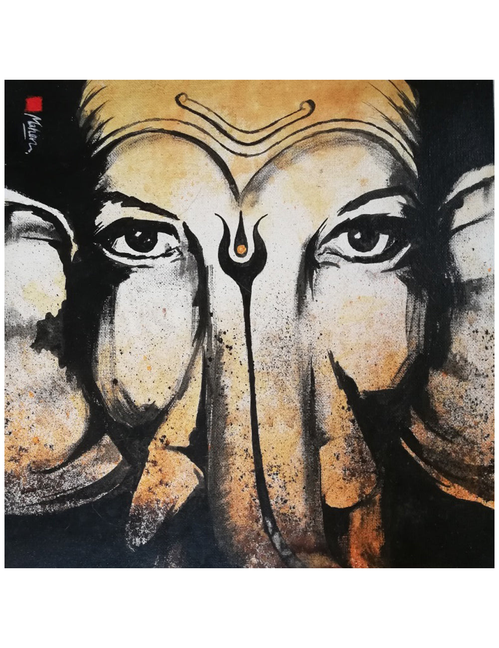 Spiritual warrior - PRINTS-BF-Ganeshism