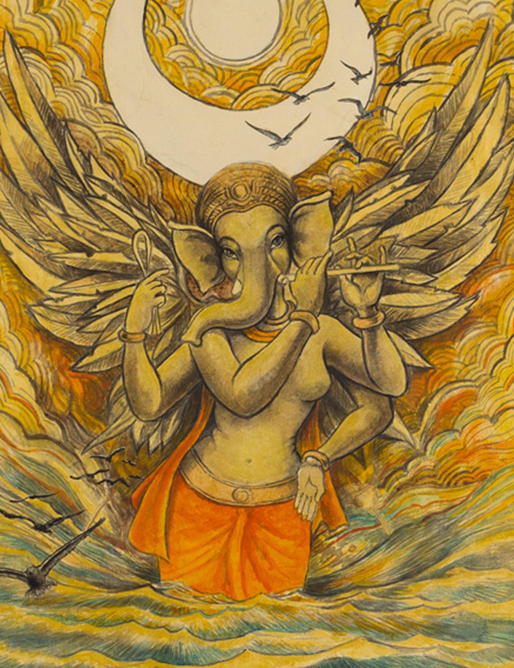 Vinayaki and Yoni - PRINTS-BF-Ganeshism