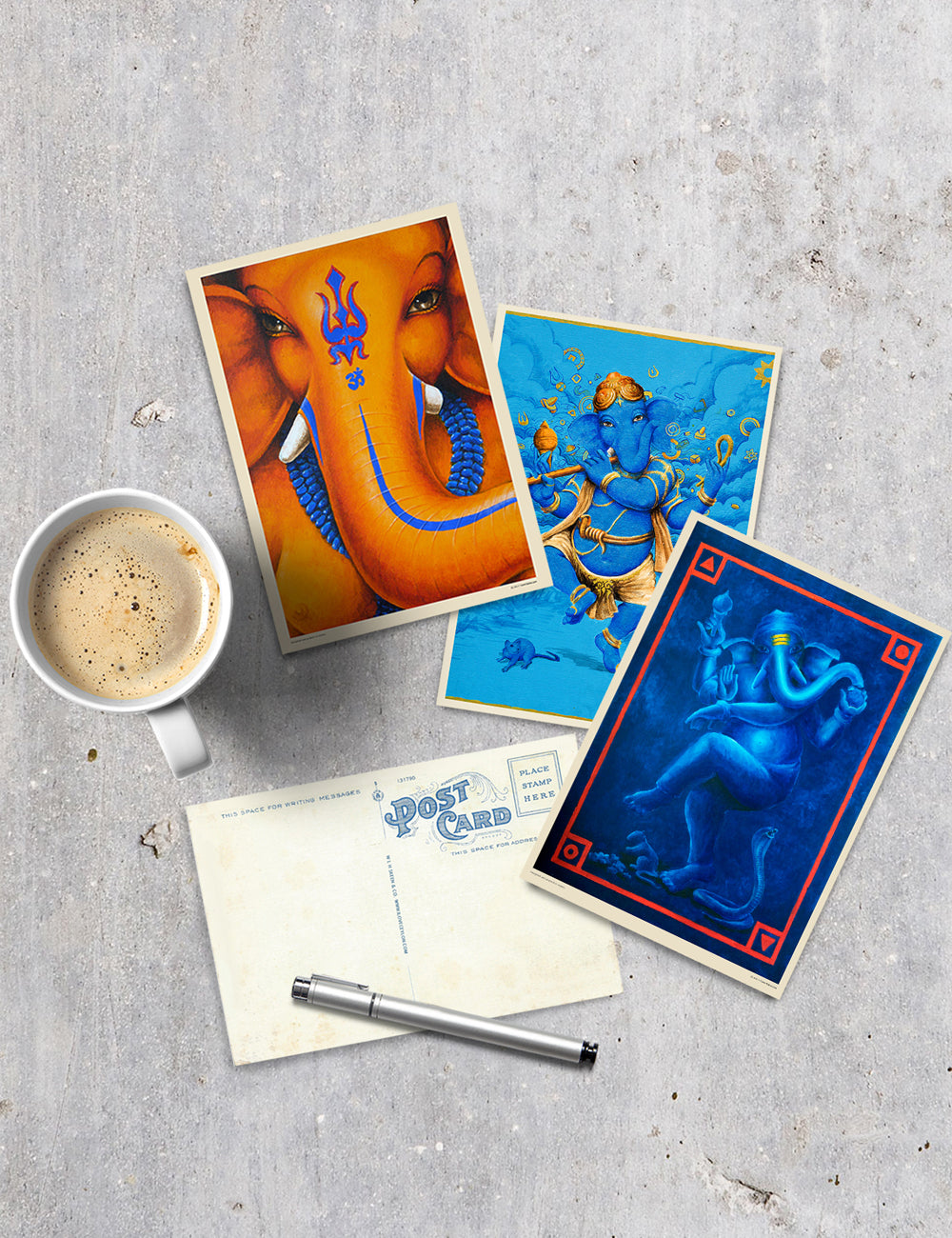 Dance of Creation I - PRINTS-BF-Ganeshism