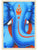 Moods in Light Blue and Red - PRINTS-BF-Ganeshism