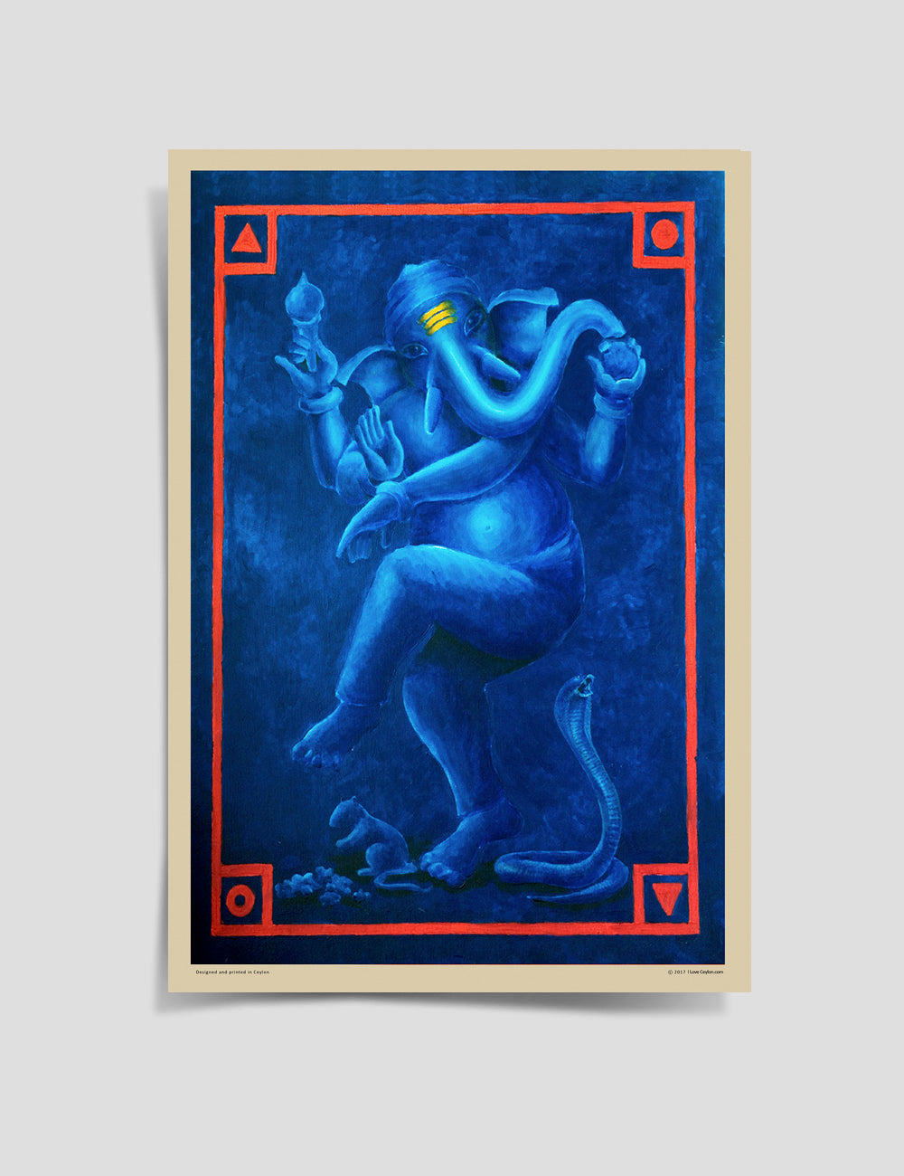 Dance of Creation I - PRINTS-BF-Ganeshism